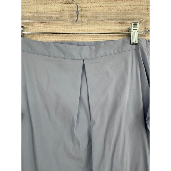 Theory Zizinna T Mini Dress Women's Size 10 Light Blue 3/4 Sleeve - Picture 5 of 12